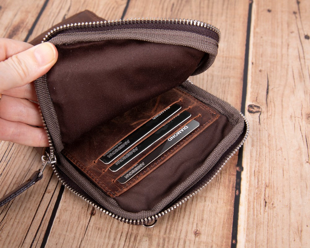 Nino Hakiki Deri, El Yapımı Erkek Çantası, Antik Kahve