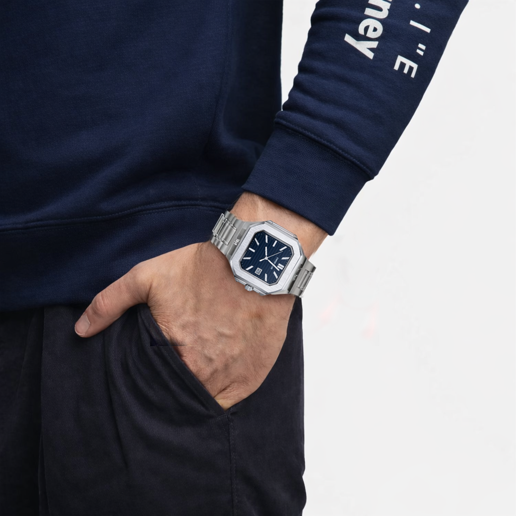Erkek Kol Saati - Signature Collection - Model-5 RS23146 Blue/Silver