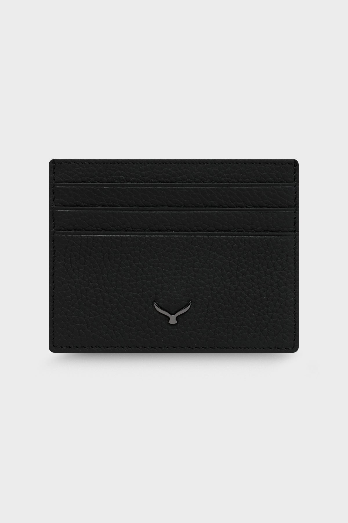 Hakiki Deri, El Yapımı, Erkek Kartlık, 6 Kart Yuvalı, 4501 Siyah