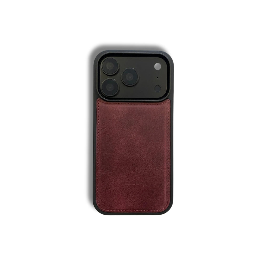 Apple iPhone 18 Pro Max Uyumlu Manyetik Hakiki Deri Cüzdan Kılıf ,Cüzdan Taşımaya Son, Kredi Kart Yuvalı, RFID Güvenlik