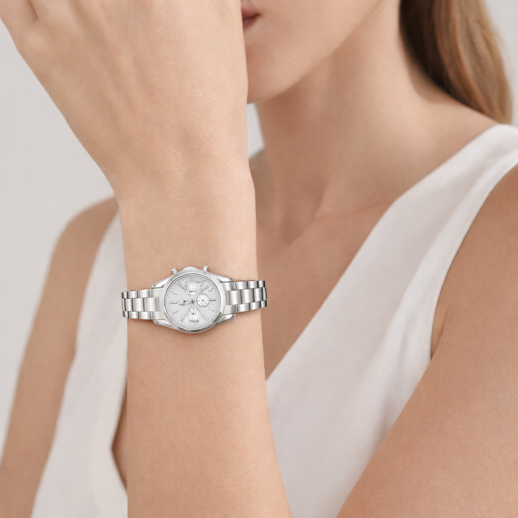 Kadın Kol Saati - Elegance Collection Model-3 ST0730ABL Silver/Silver