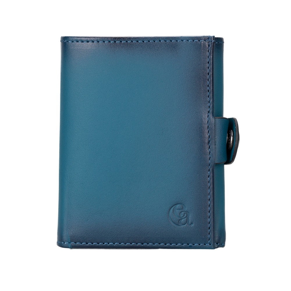 Mari Hakiki Deri, El Yapımı Cüzdan, Gölgeli Mavi