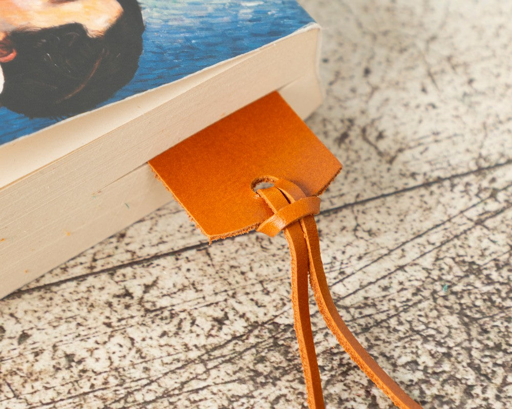 Hakiki Deri, El Yapımı, Kitap Ayracı, Antik taba