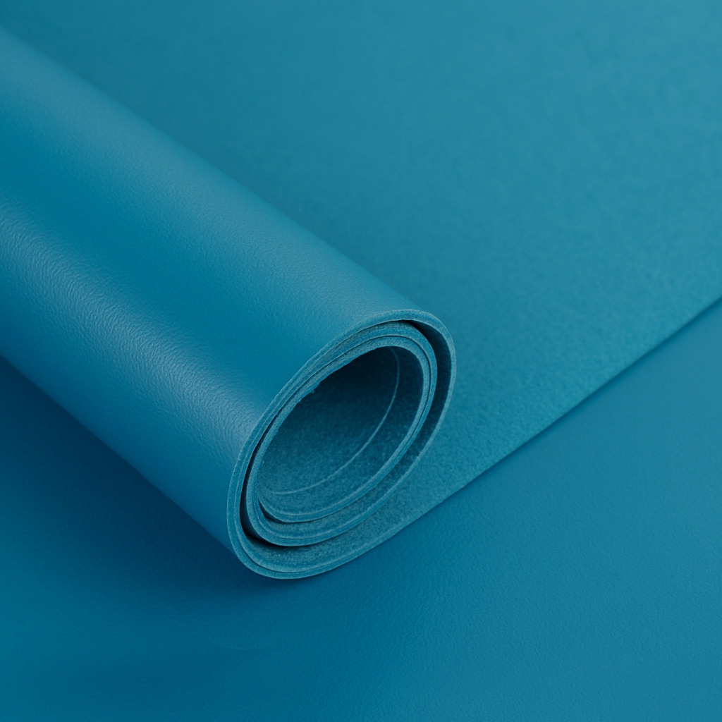 Apple iPhone 17 Pro için, Hakiki Deri, El Yapımı Cüzdanlı Kılıf, Magsafe ile uyumlu, İç Yüzeyi Kadife, Gölgeli Mavi