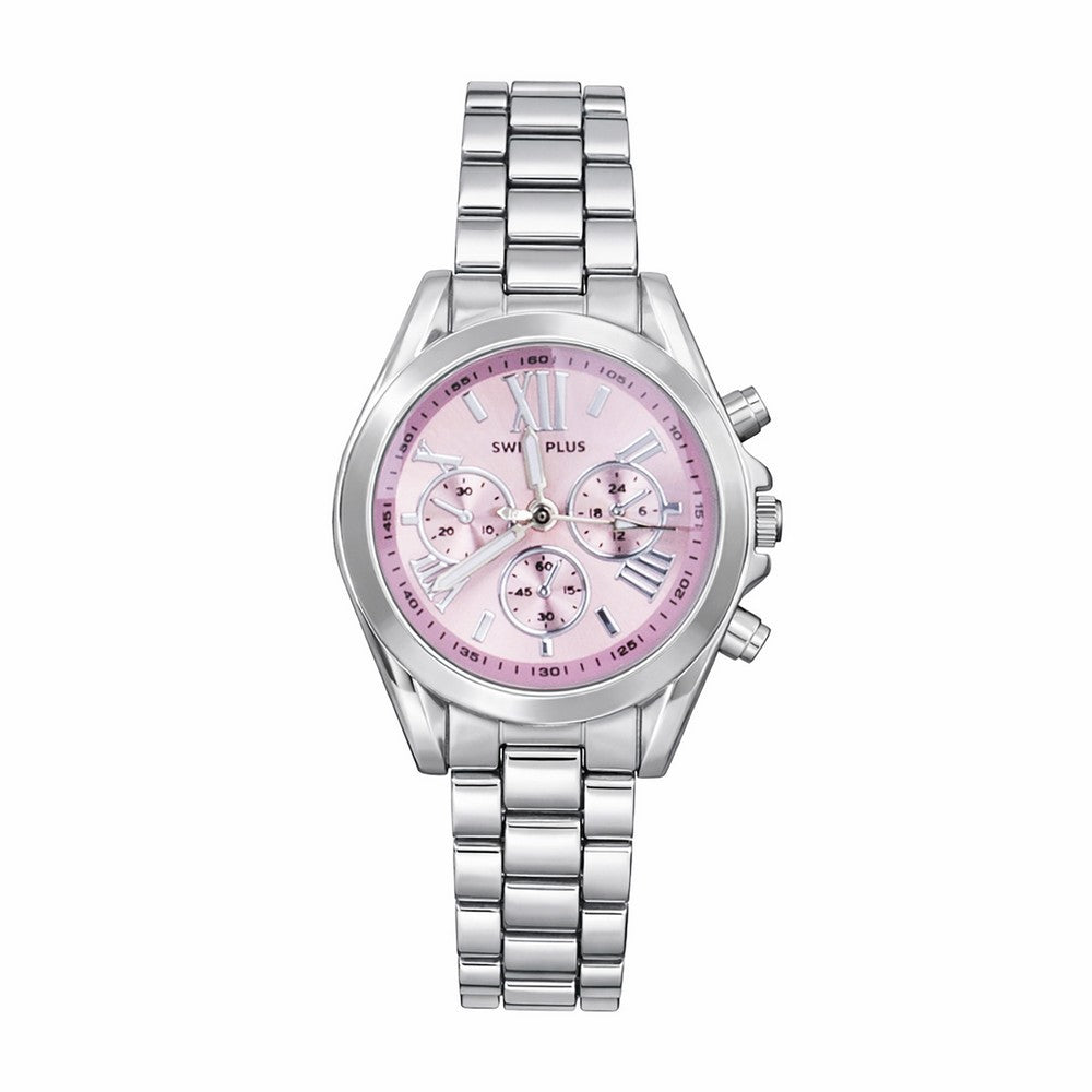 Kadın Kol Saati - Elegance Collection Model-2 ST0730ABL Pink/Silver