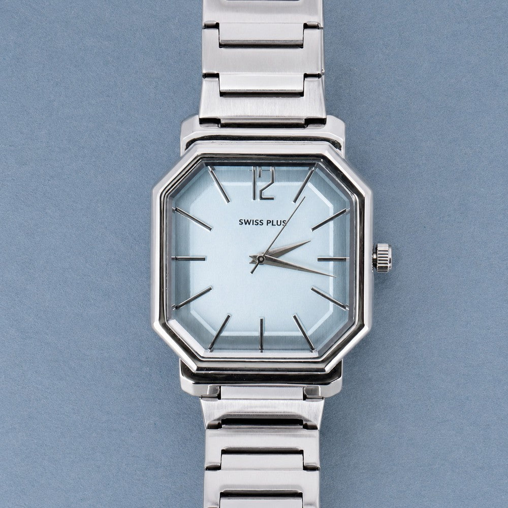Erkek Kol Saati - Essential Collection - Model-11 ST3507AGS Max Plus Light Blue/Silver