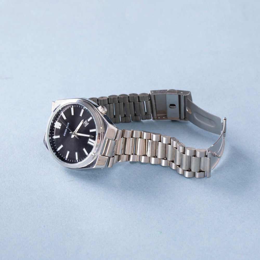 Erkek Kol Saati - Essential Collection - Model-10 ST3516AGS Luxury Black/Silver
