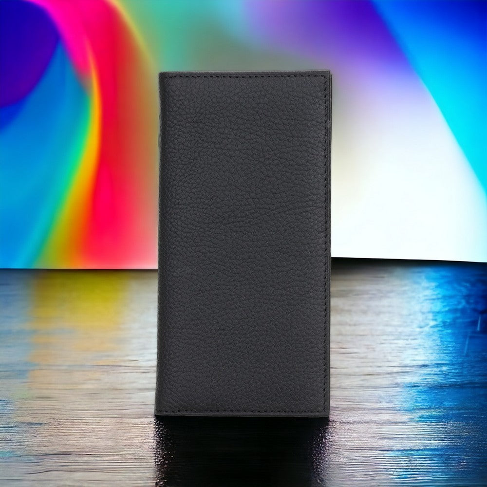 Beartriz Hakiki Deri, El Yapımı Cüzdan,,16 Adet Kart bölümü, Dokulu Siyah