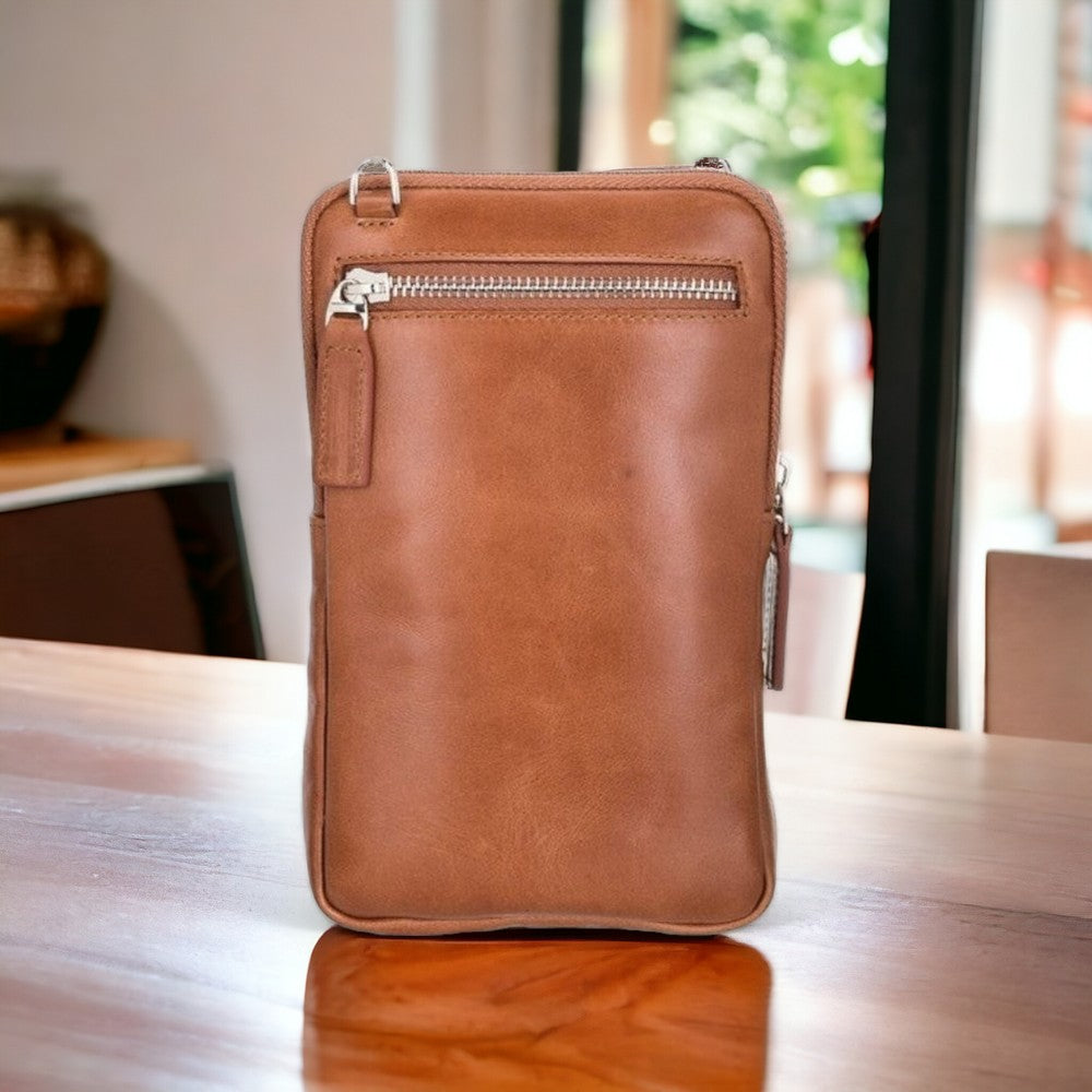 Nino Hakiki Deri, El Yapımı Erkek Çantası, Rustik Taba