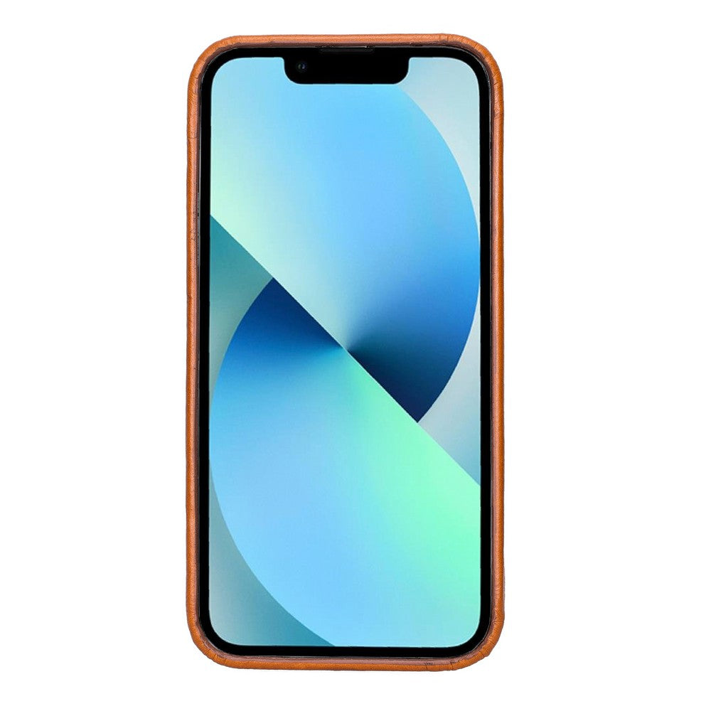 Apple iPhone 13 Pro Max uyumlu, Hakiki Deri, El Yapımı, Arka Kapak, ROCK Gölgeli Taba