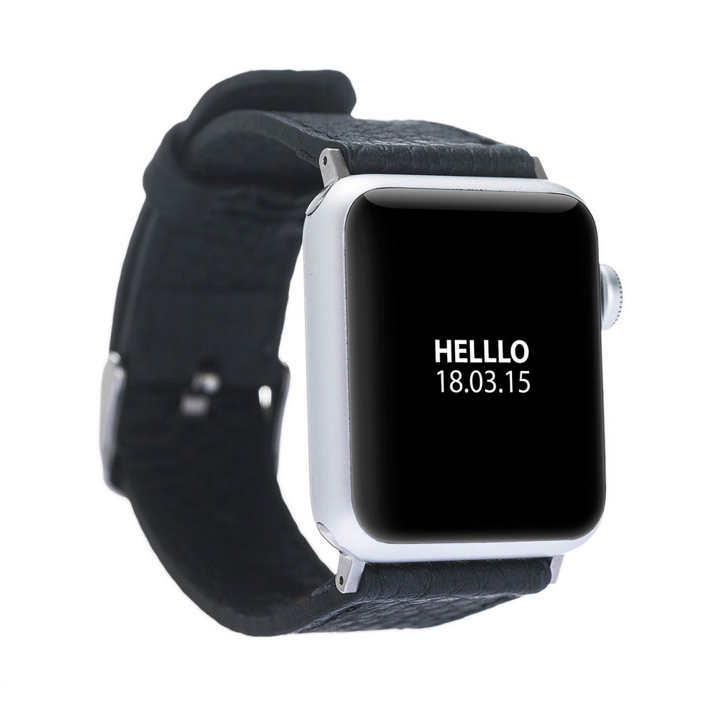 Apple Watch uyumlu, Hakiki Deri, El Yapımı Kordon, MNB ERC1