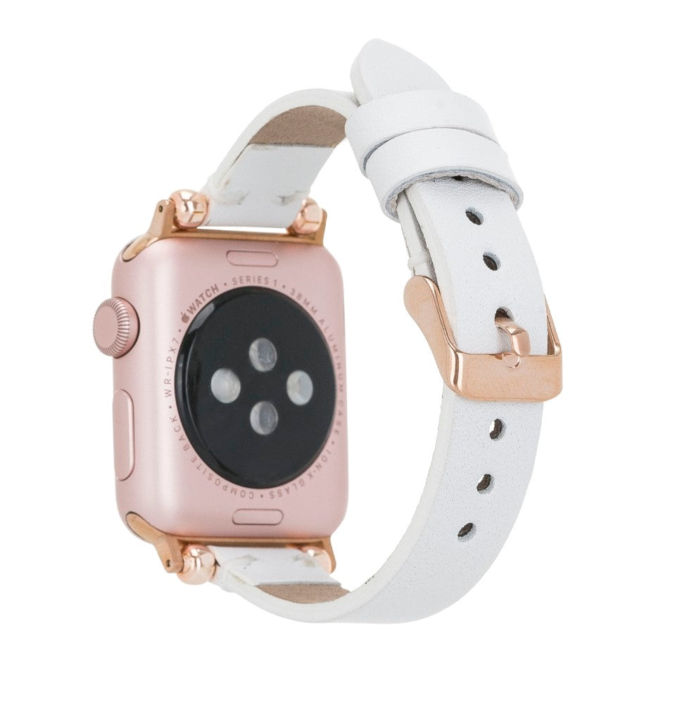 Apple Watch uyumlu, Hakiki Deri, El Yapımı Kordon, Ferro F3