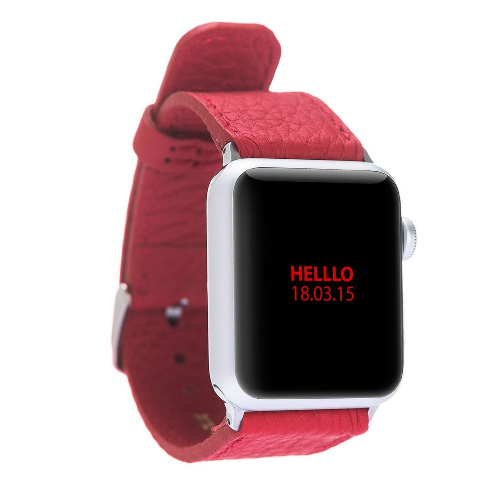 Apple Watch uyumlu, Hakiki Deri, El Yapımı Kordon, MNB ERC2