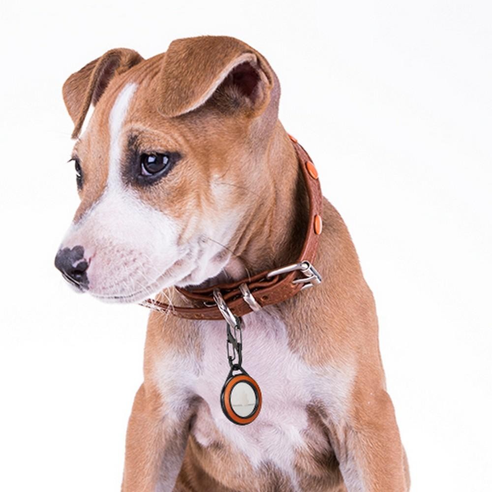 Apple AirTag uyumlu, Hakiki Deri, El Yapımı Anahtarlık, Pelit Gölgeli Taba