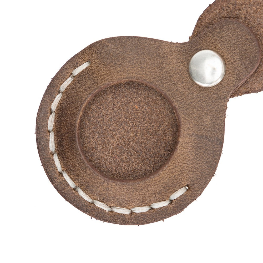 Apple AirTag uyumlu, Hakiki Deri, El Yapımı Anahtarlık, Beta 4 Adet AA32-AA1-AA33-AA6