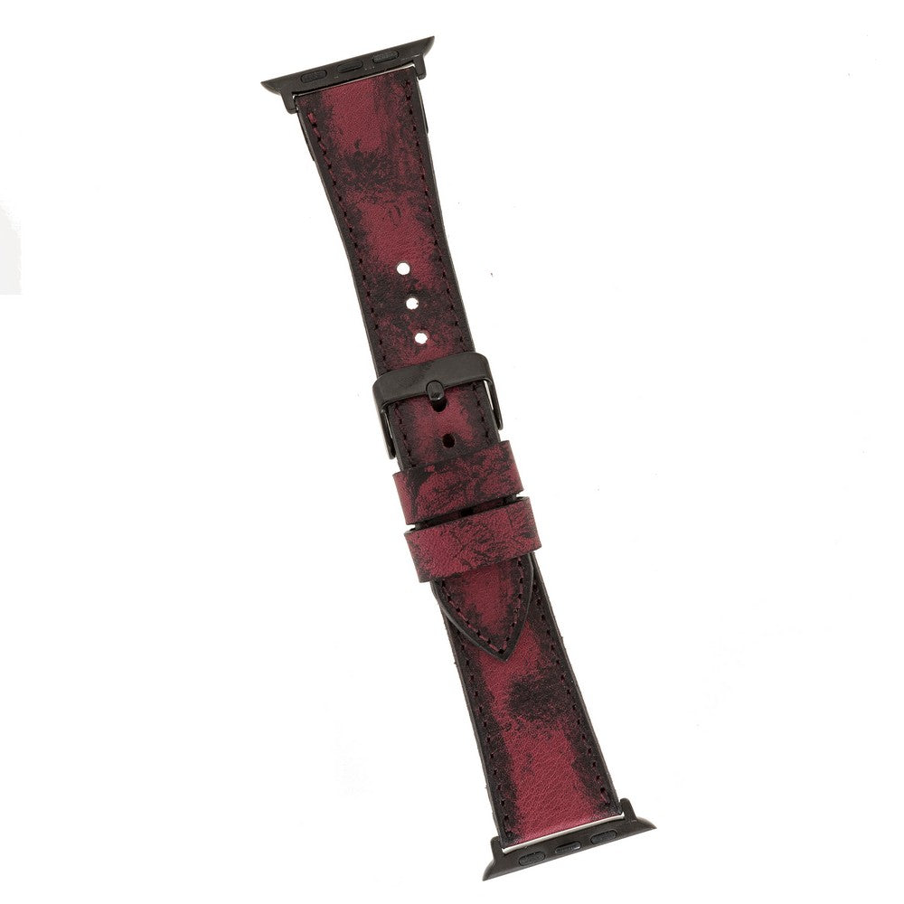 Apple Watch uyumlu, Hakiki Deri, El Yapımı Kordon, V1SEF