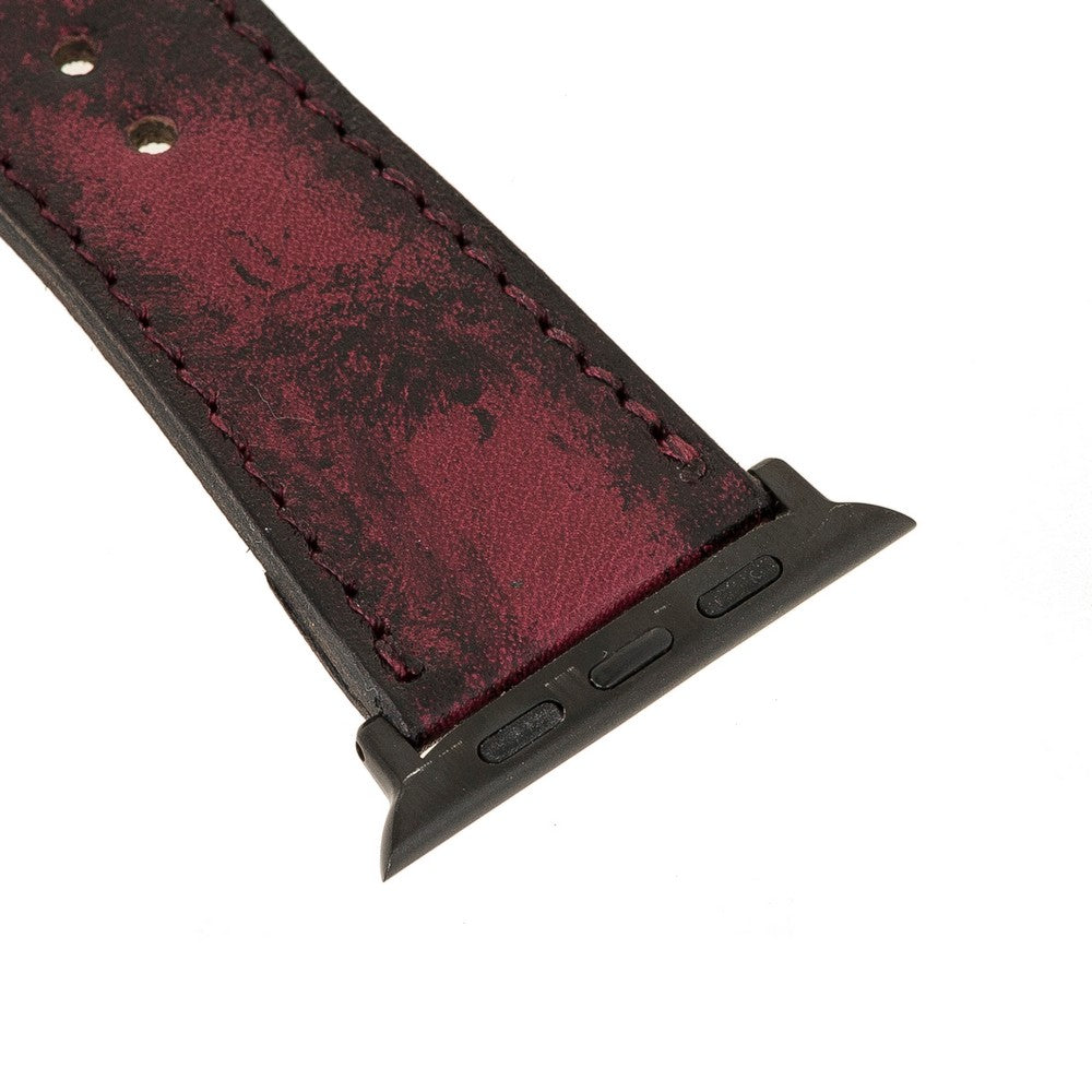 Apple Watch uyumlu, Hakiki Deri, El Yapımı Kordon, V1SEF