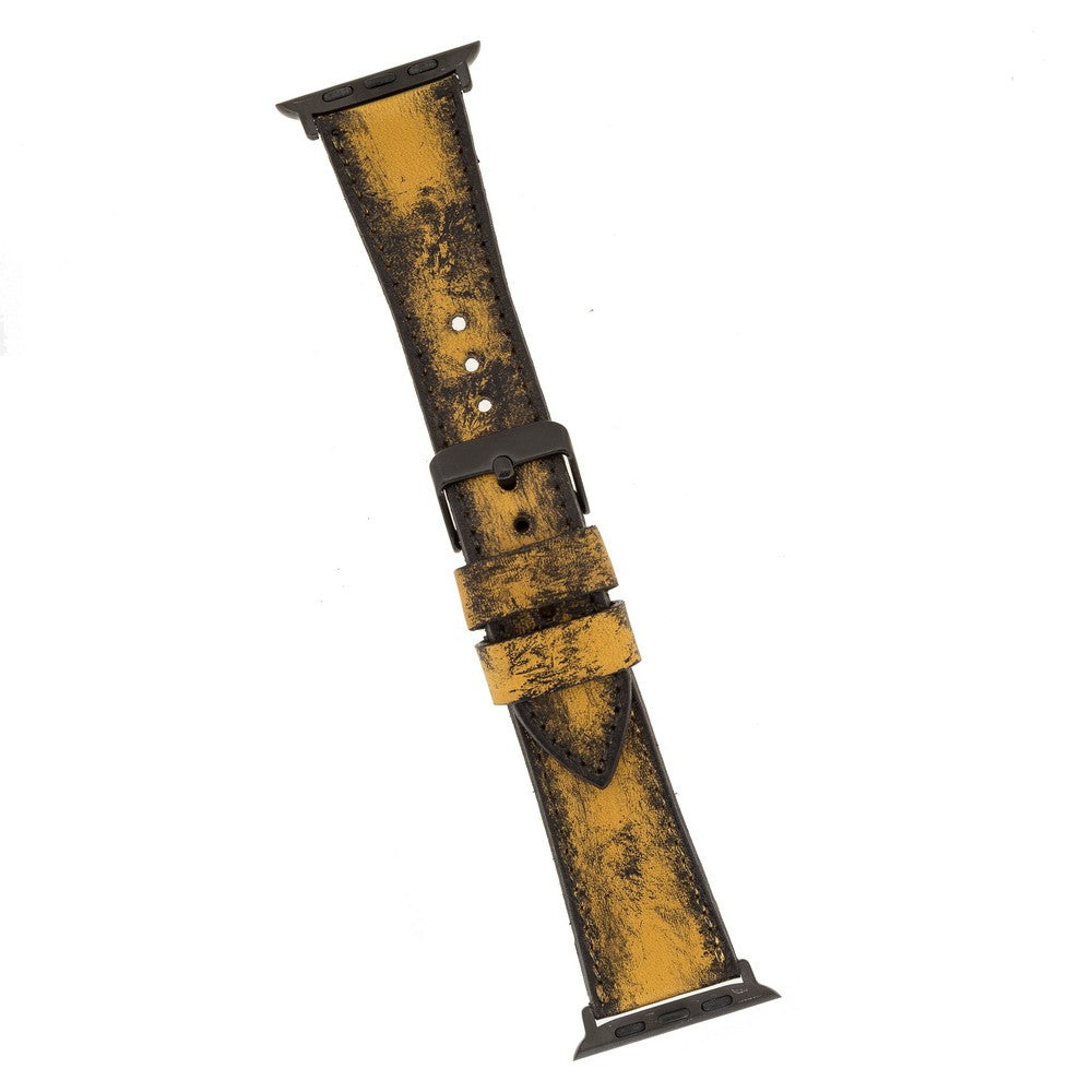 Apple Watch uyumlu, Hakiki Deri, El Yapımı Kordon, V24SEF