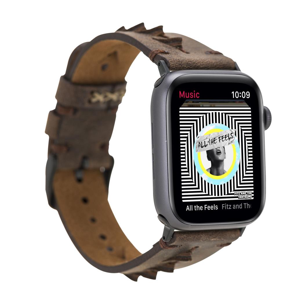 Apple Watch uyumlu, Hakiki Deri, El Yapımı Kordon, G6 Boras