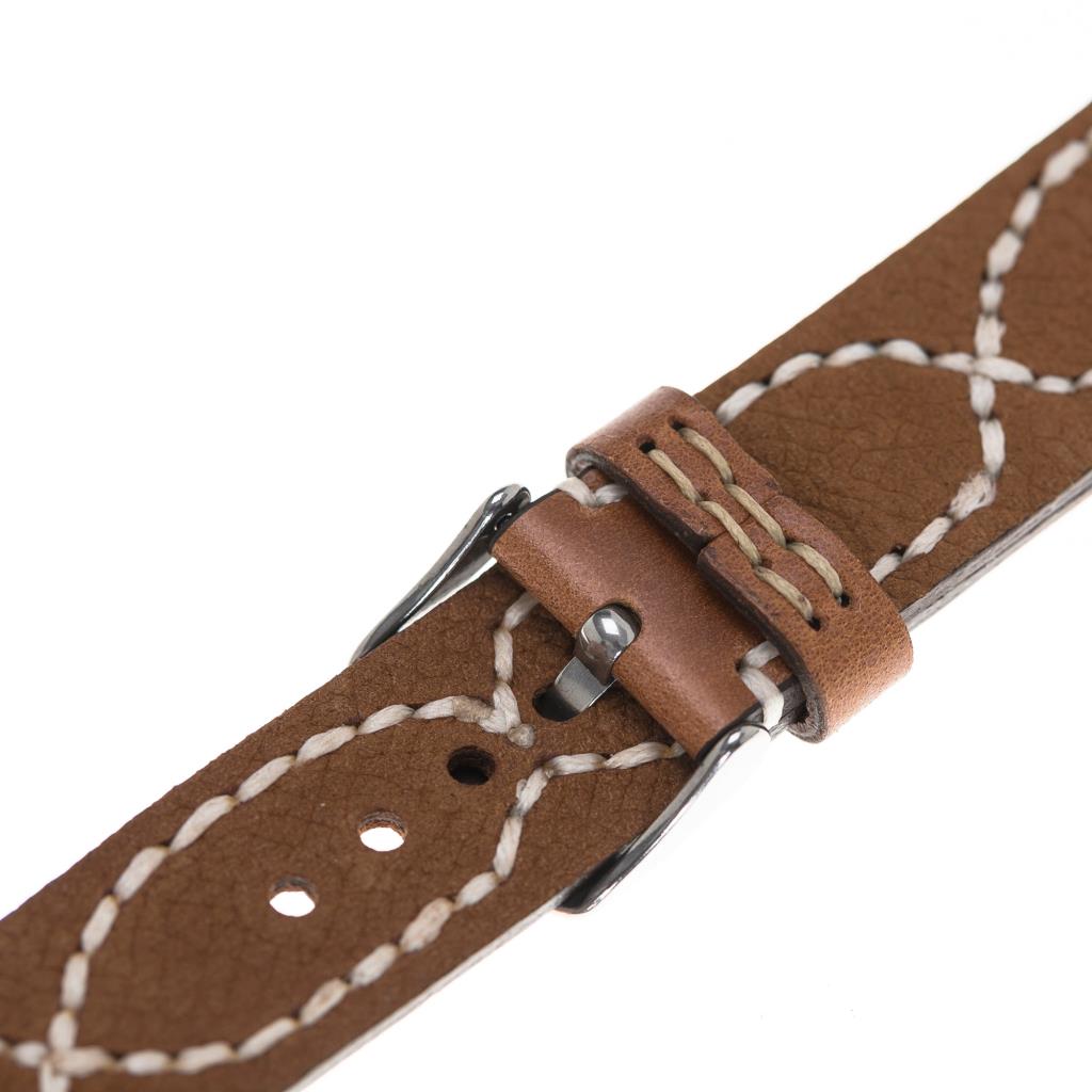 Apple Watch uyumlu, Hakiki Deri, El Yapımı Kordon, Gölgeli Taba Daniel