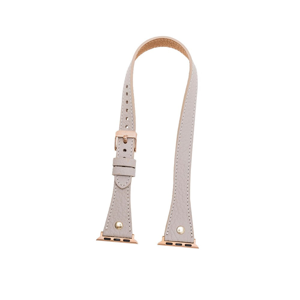 Apple Watch uyumlu, Hakiki Deri, El Yapımı Kordon, Slim DTGT ERC3