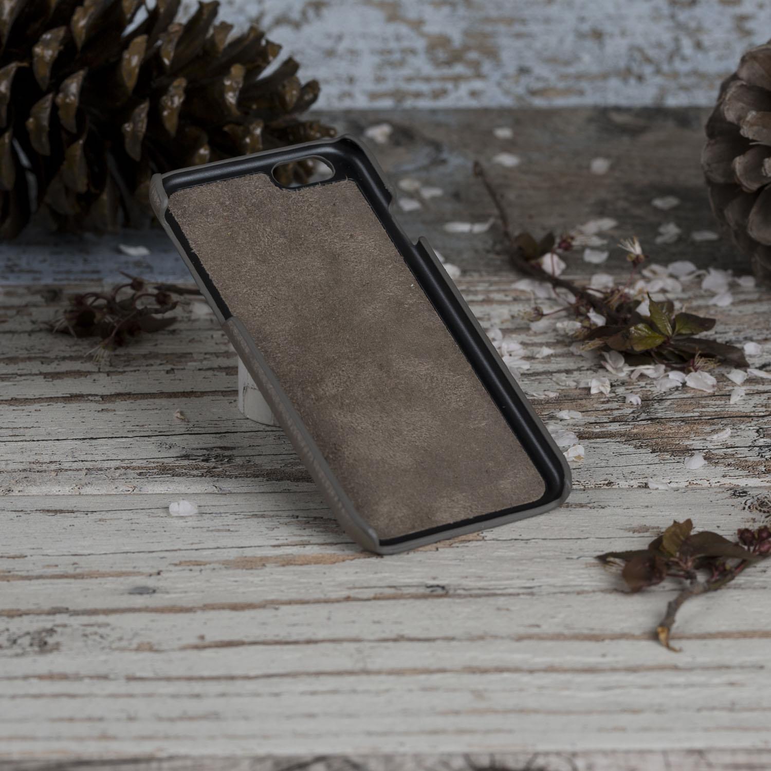 Apple iPhone 6-6s Uyumlu Deri Arka Kapak FXCP UJCC FL6