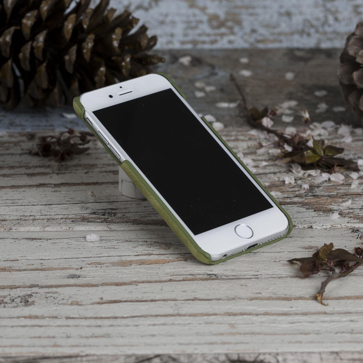 Apple iPhone 6-6s Uyumlu Deri Arka Kapak FXCP UJCC CZ9