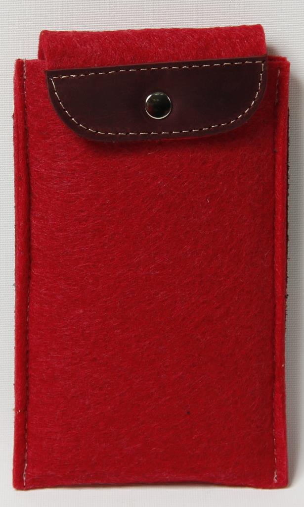 Keçe Kumaş, Powerbank Harddisk Koruyucu Çanta Kırmızı