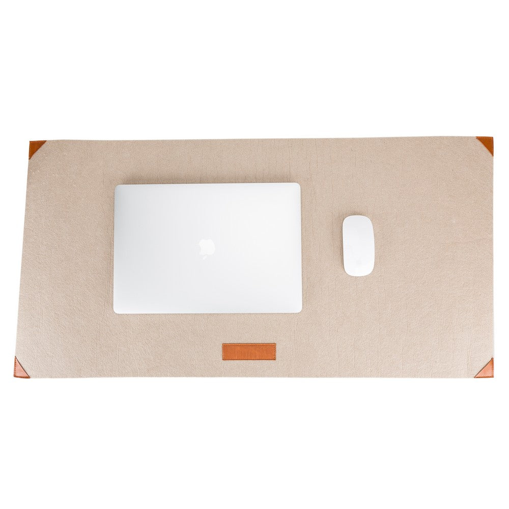 Keçe Masa Matı Bej