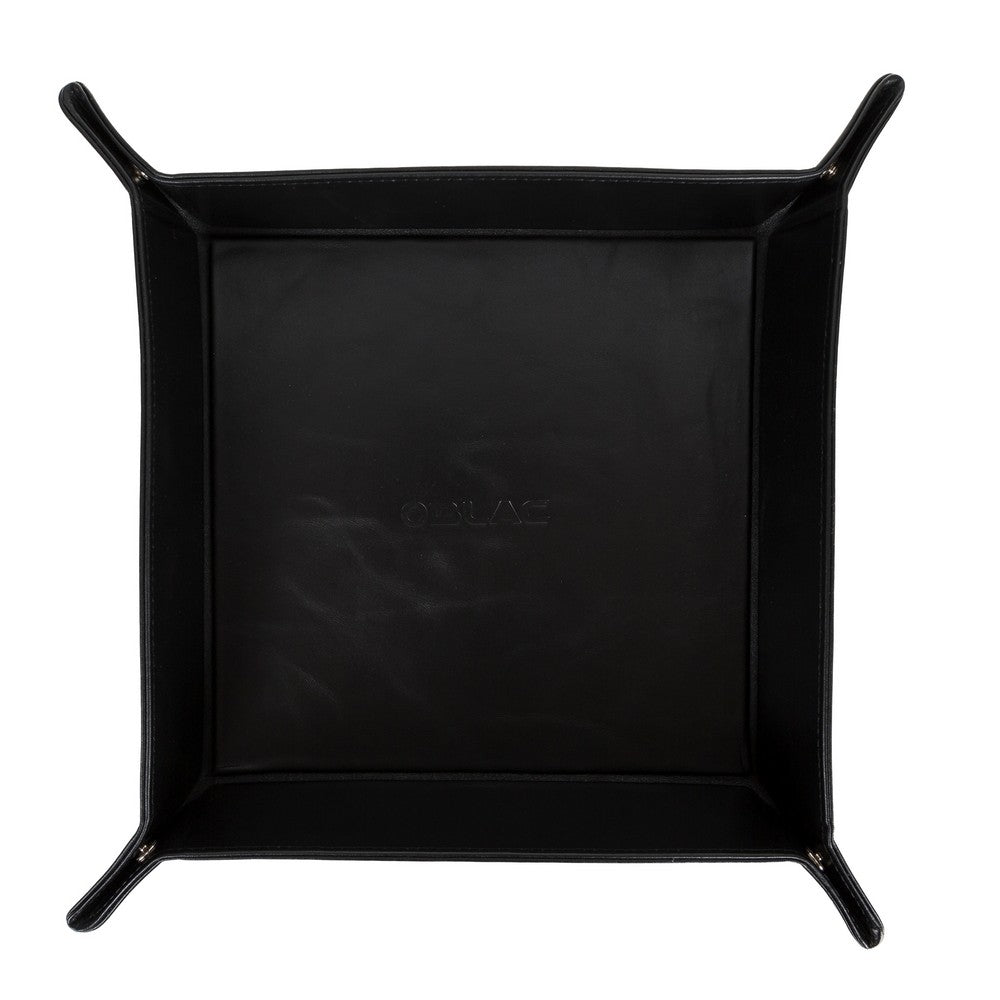 Oblac Hakiki Deri, El Yapımı, Masaüstü Düzenleyici, Rustik Siyah