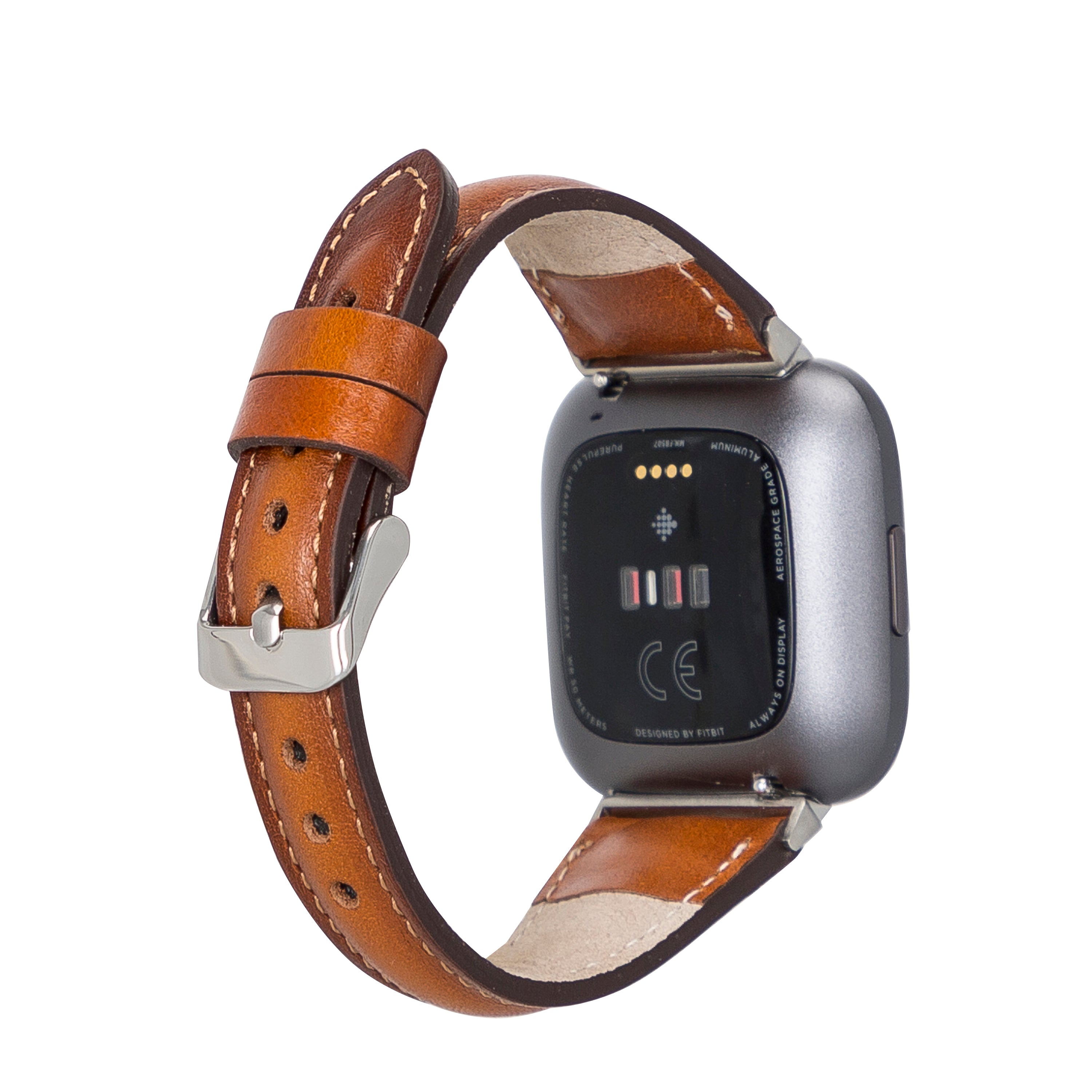 Fitbit Versa-Versa Lite-Versa 2 Uyumlu Deri Kordon, Slim RST2EF