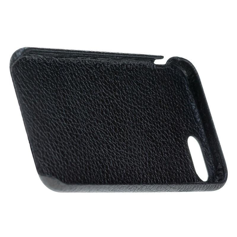 Apple iPhone 7-8-SE Uyumlu Deri Arka Kapak FC Kanarya Desenli