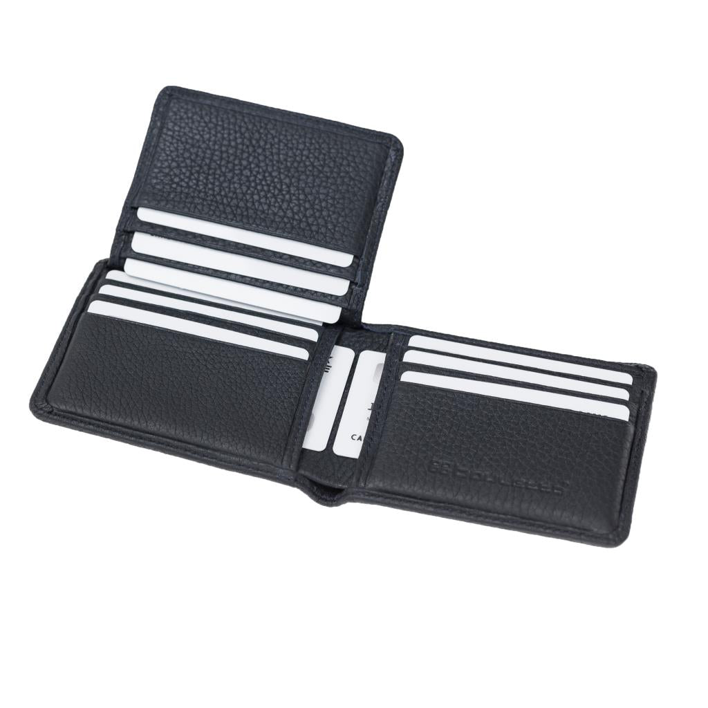 Carlos Hakiki Deri, El Yapımı Cüzdan Lacivert