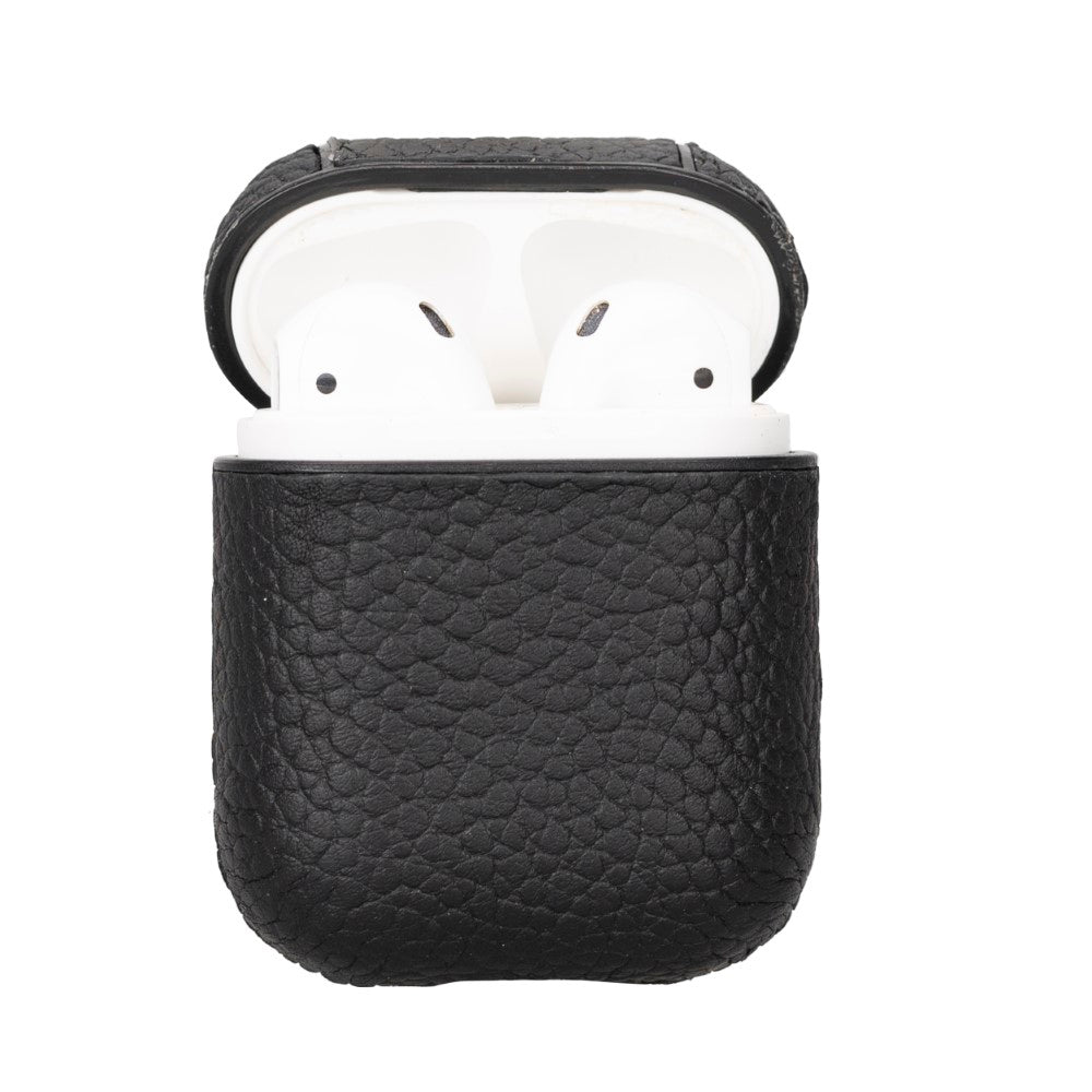 Jupp Apple AirPods 2.nesil uyumlu, Hakiki Deri, El Yapımı Kılıf, ERC1
