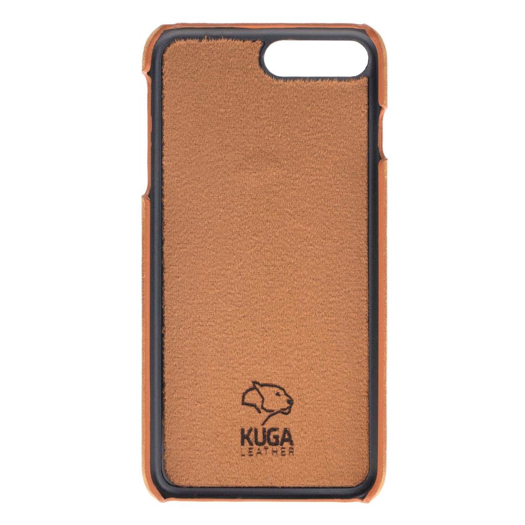 Apple iPhone 7-8 Plus Uyumlu Deri Arka Kapak FXCP Kuga UJ-CC RO2