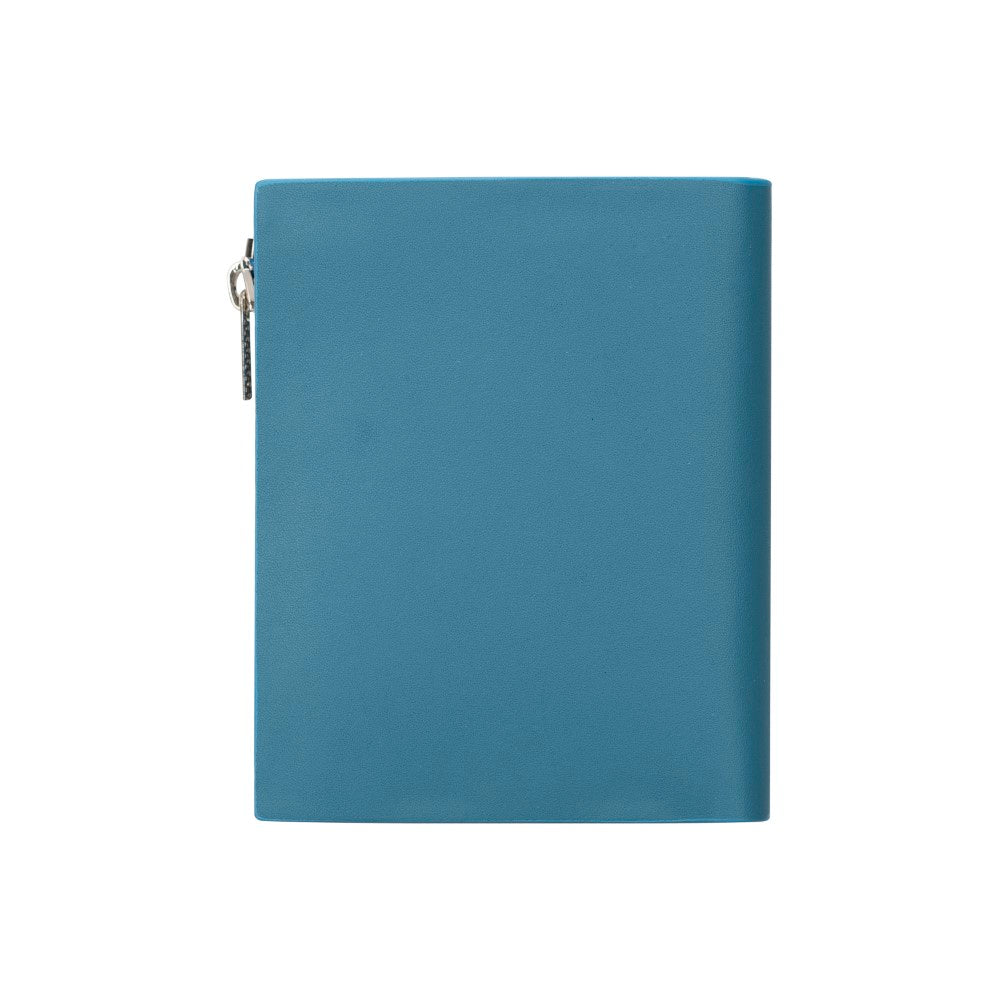 Kompa Hakiki Deri, El Yapımı Cüzdan, Gölgeli Mavi