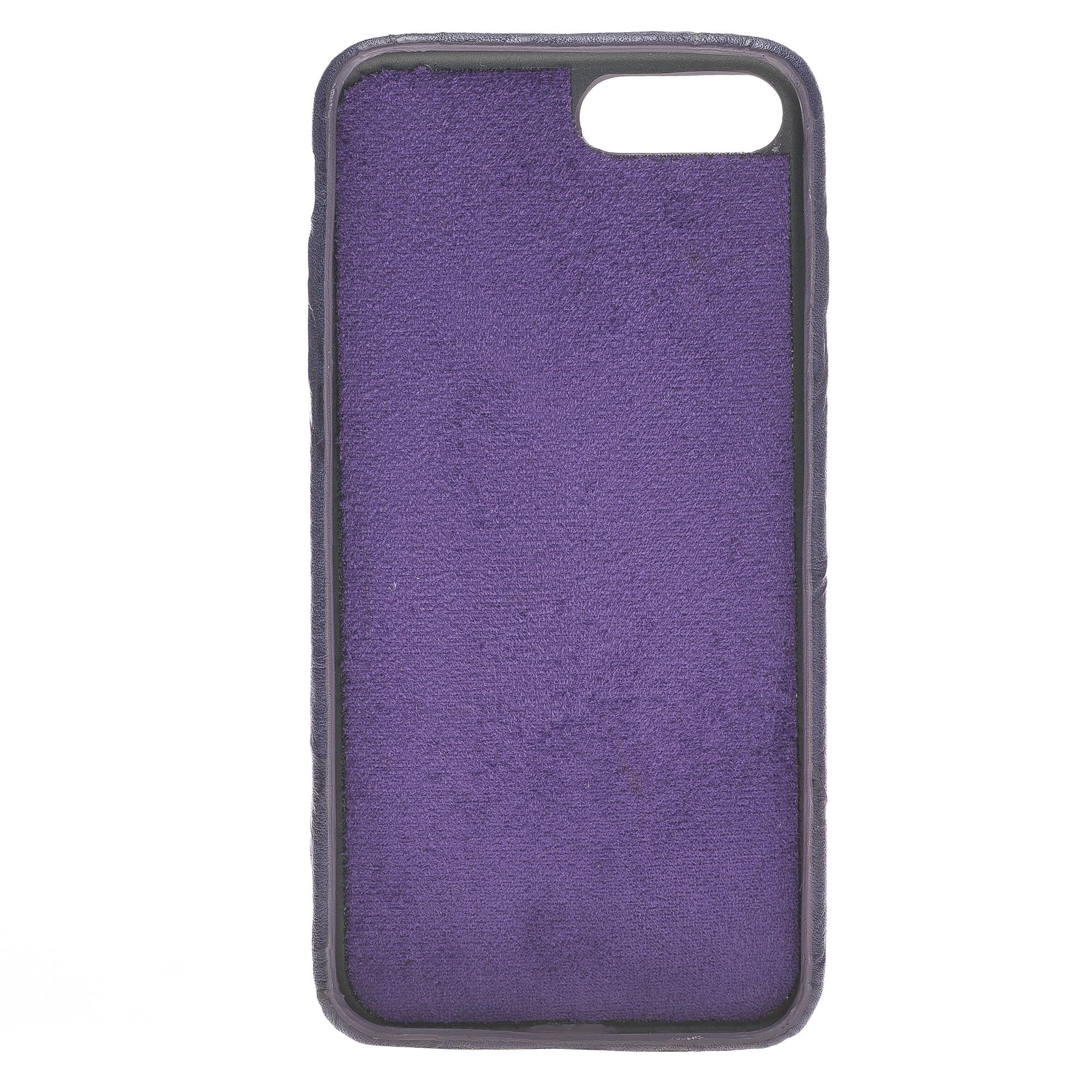 Apple iPhone 7-8-SE Uyumlu Deri Arka Kapak FXCP UCCC B1