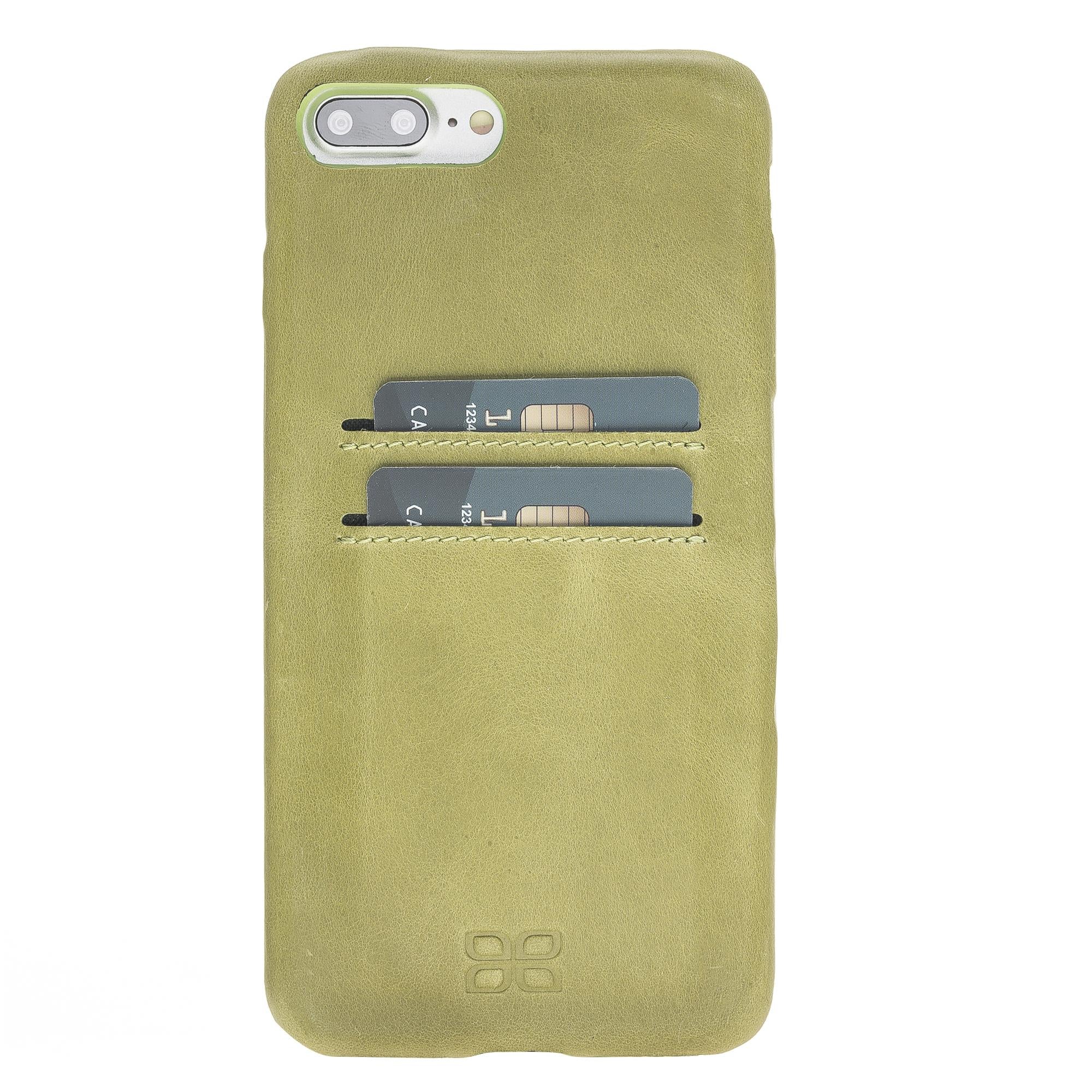 Apple iPhone 7-8 Plus Uyumlu Deri Arka Kapak FXCP UCCC CZ09