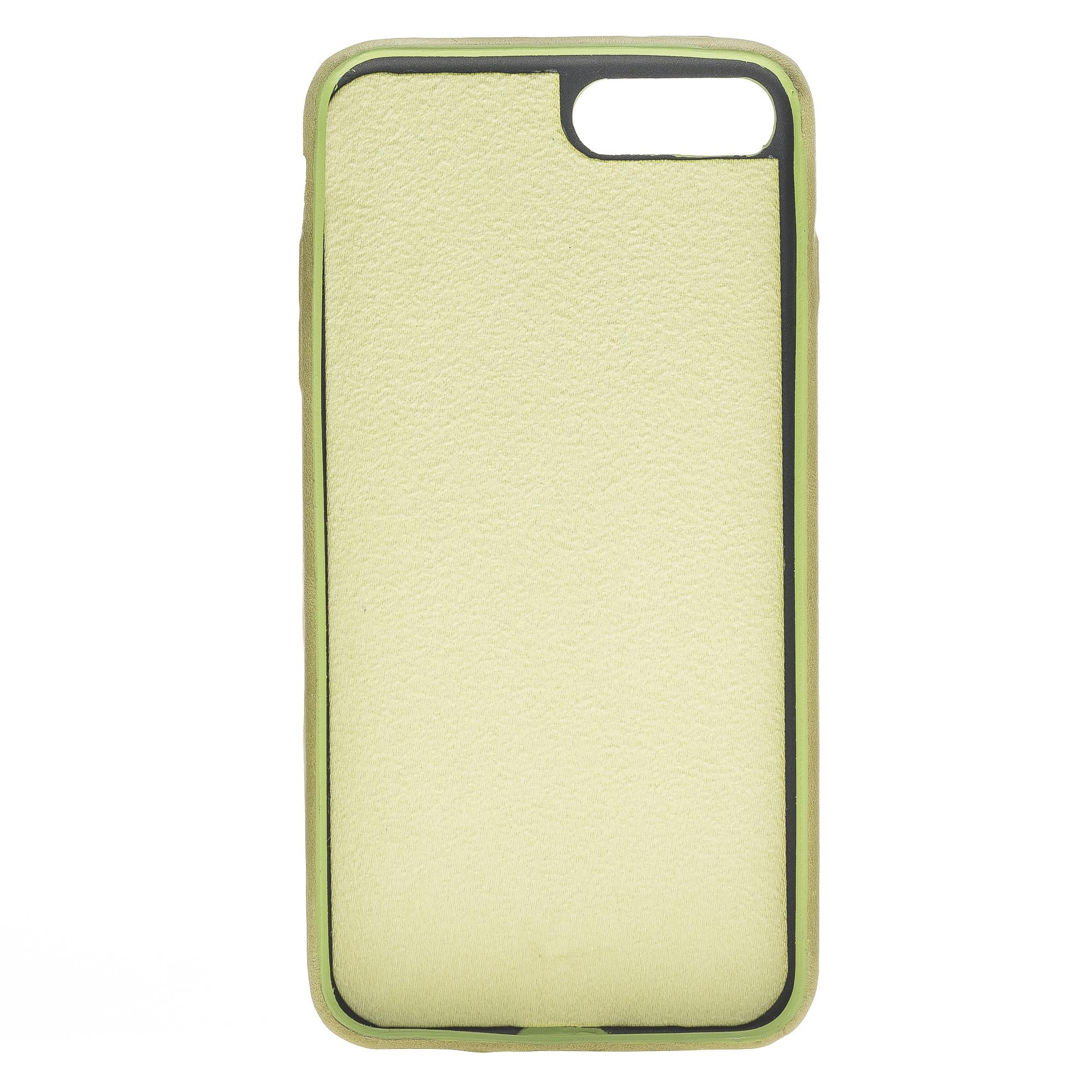 Apple iPhone 7-8 Plus Uyumlu Deri Arka Kapak FXCP UCCC CZ09