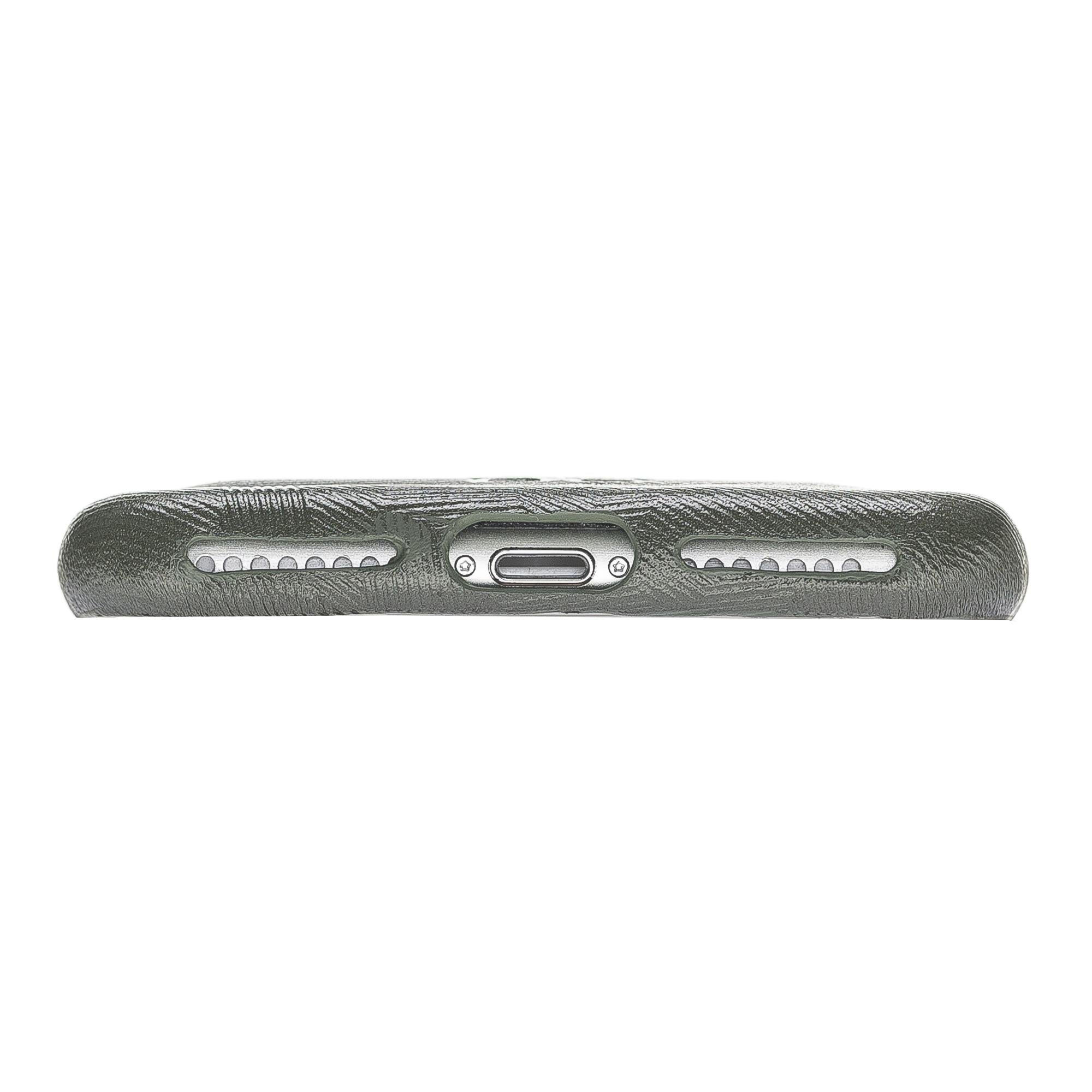 Apple iPhone 7-8 Plus Uyumlu Deri Arka Kapak FXCP UCCC KFL4