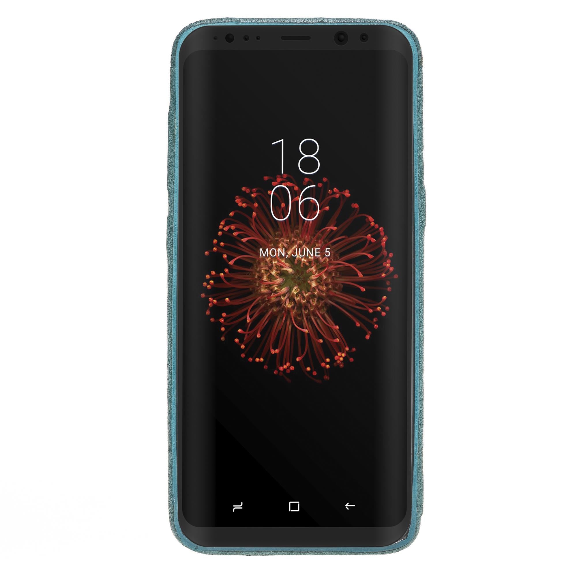 Samsung Galaxy S8 Plus Uyumlu Deri Arka Kapak FXCP UCCC B14