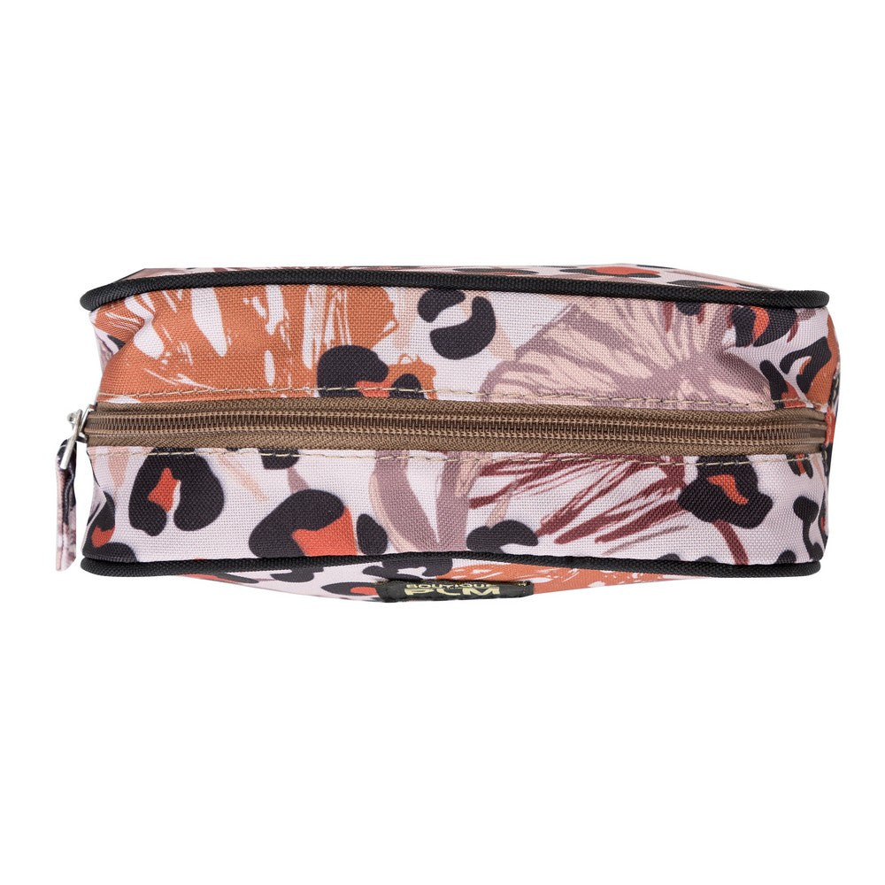 Boutique For Plm Betty Makyaj Çantası Leopar Kahve