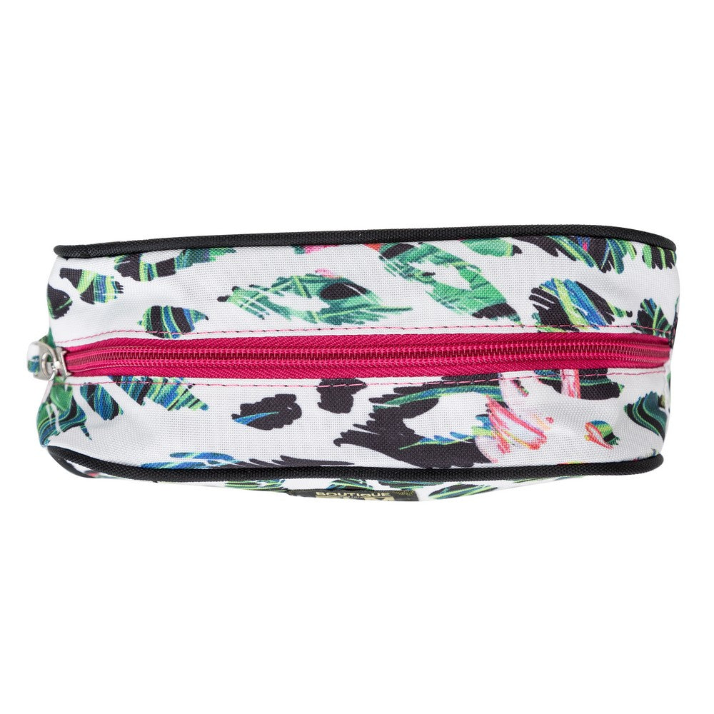 Boutique For Plm Betty Makyaj Çantası Beyaz Leopar