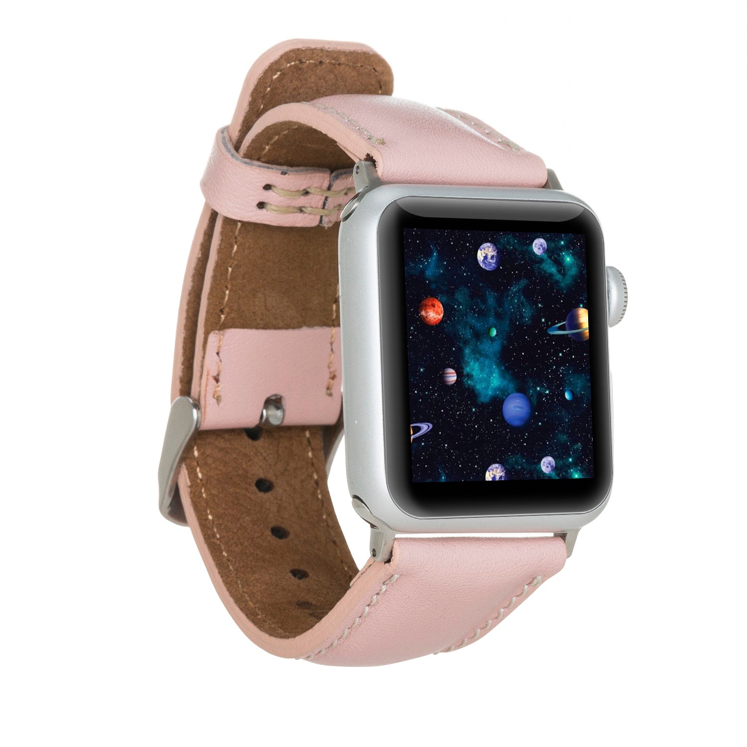 Apple Watch uyumlu, Hakiki Deri, El Yapımı Kordon, SM3 NU2