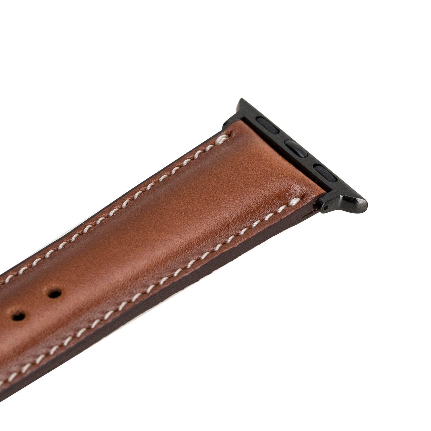 Apple Watch uyumlu, Hakiki Deri, El Yapımı Kordon, SM3 BC Gölgeli Taba