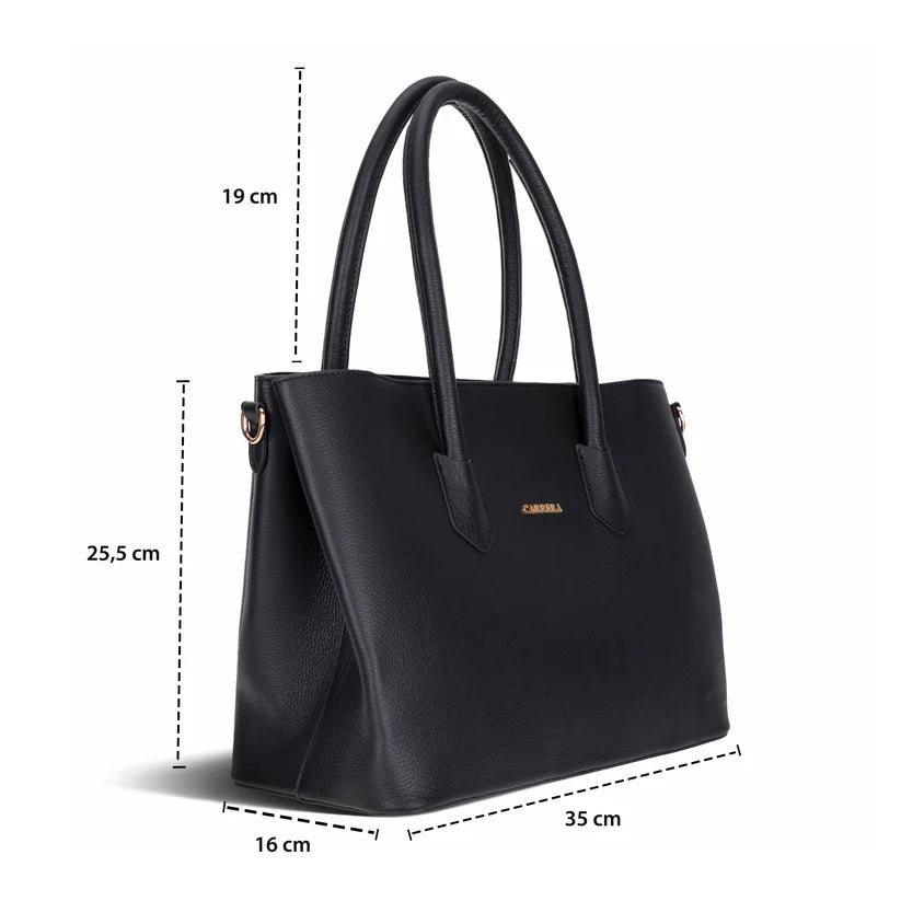 Novelya Hakiki Deri El Çantası - Geniş İç Hacimli Premium Croco Tote Bag