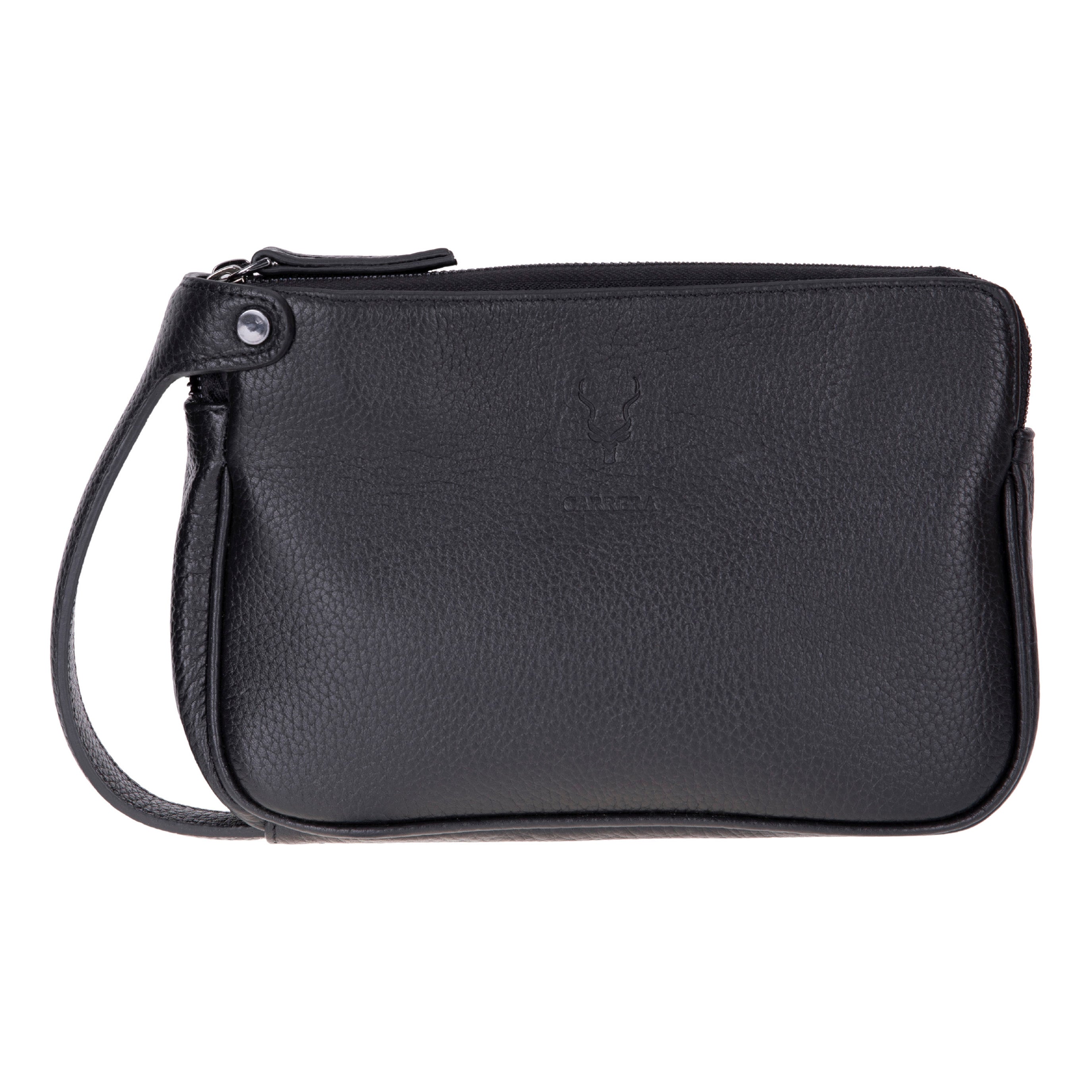 Valdiero %100 Hakiki Dana Derisi Erkek El Portföyü - Çok Bölmeli Vintage Organizer