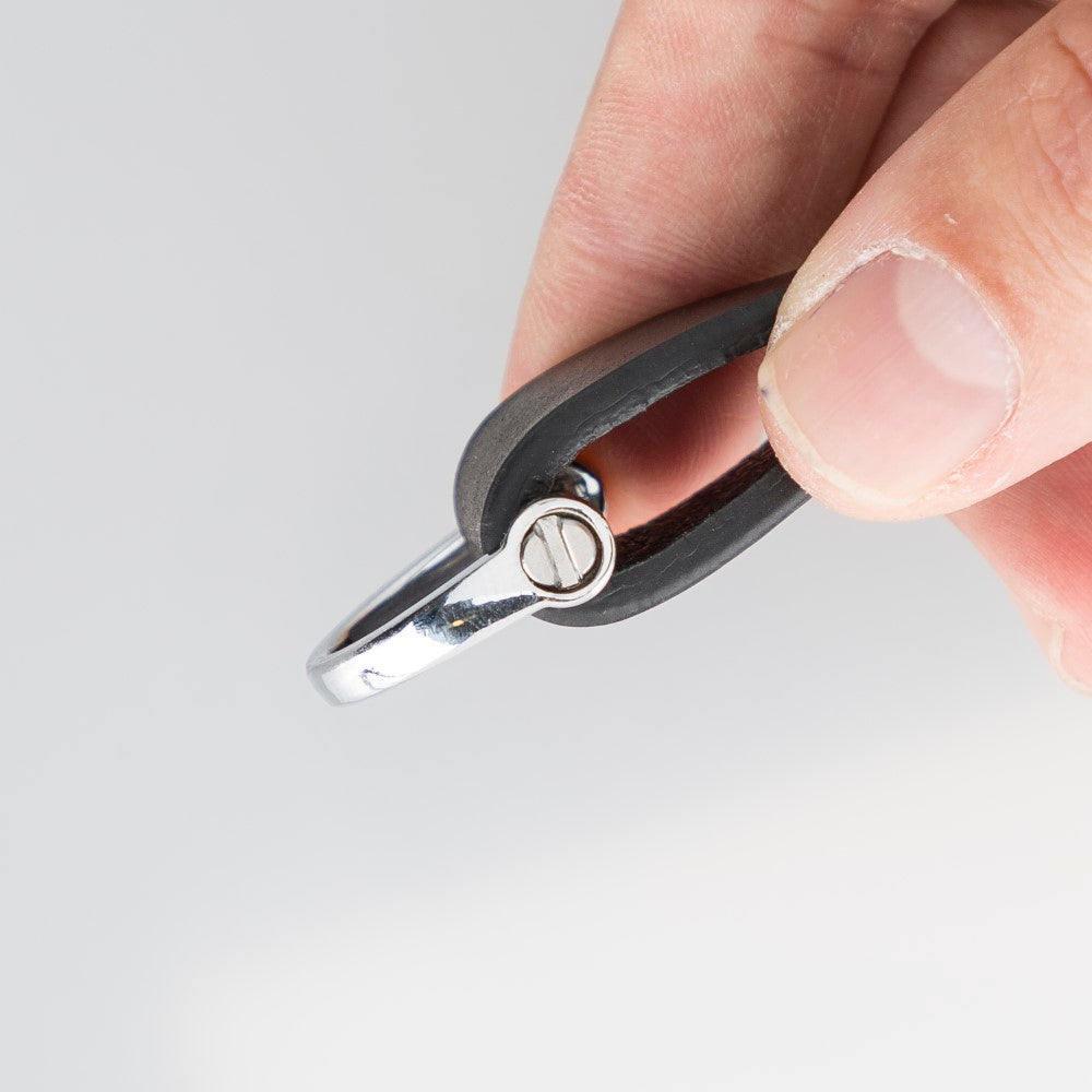 Hakiki Deri, El Yapımı Anahtarlık, BKR17 TN1 Siyah