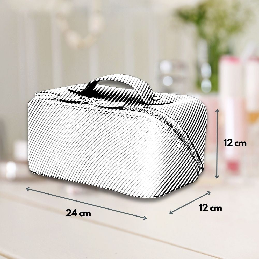 Ella Kadın Seyahat Kozmetik Bakım Makyaj Çantası Organizer Orange