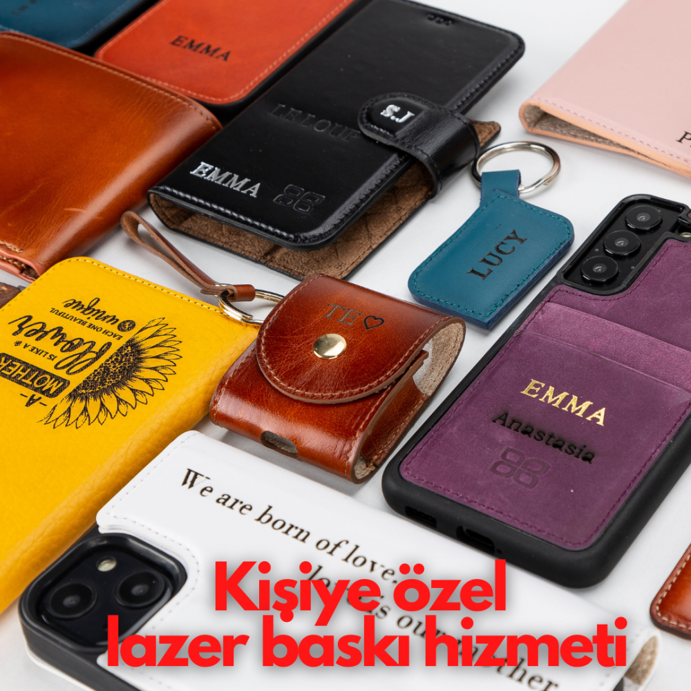 Elvis Deri Erkek Cüzdan RST2 Taba